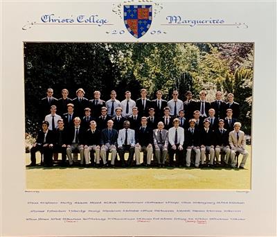 cc01348 The Marguerites 2005.jpg; cc01348; Christ's College Marguerites 2005; Photograph